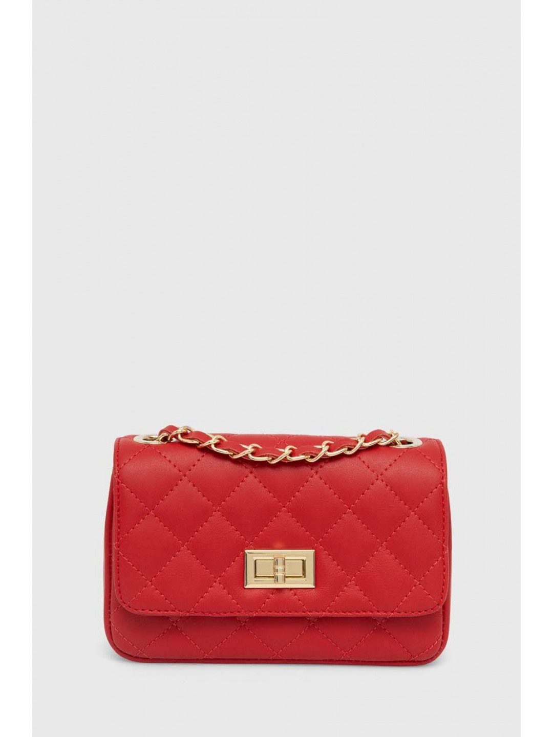 Kožená kabelka Answear LAB červená barva